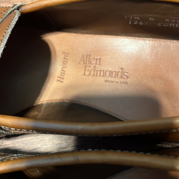 Allen Edmonds Cognac Tassel Loafers - Picture 7 of 9